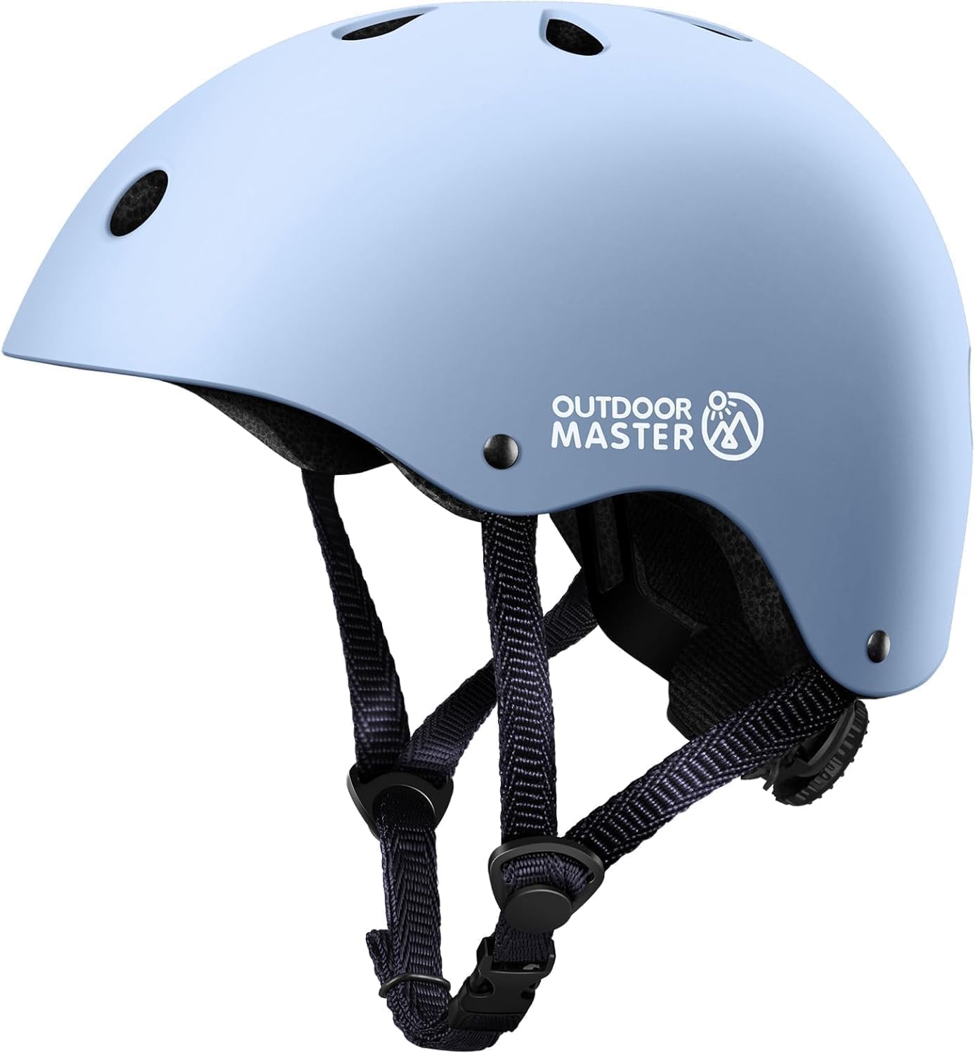 OutdoorMaster Youth & Kids Bike Helmet - Adjustable Multi-Sports Skateboard Helmet with Removable Liners for Balance Bike, Toddler Scooter, One Wheel