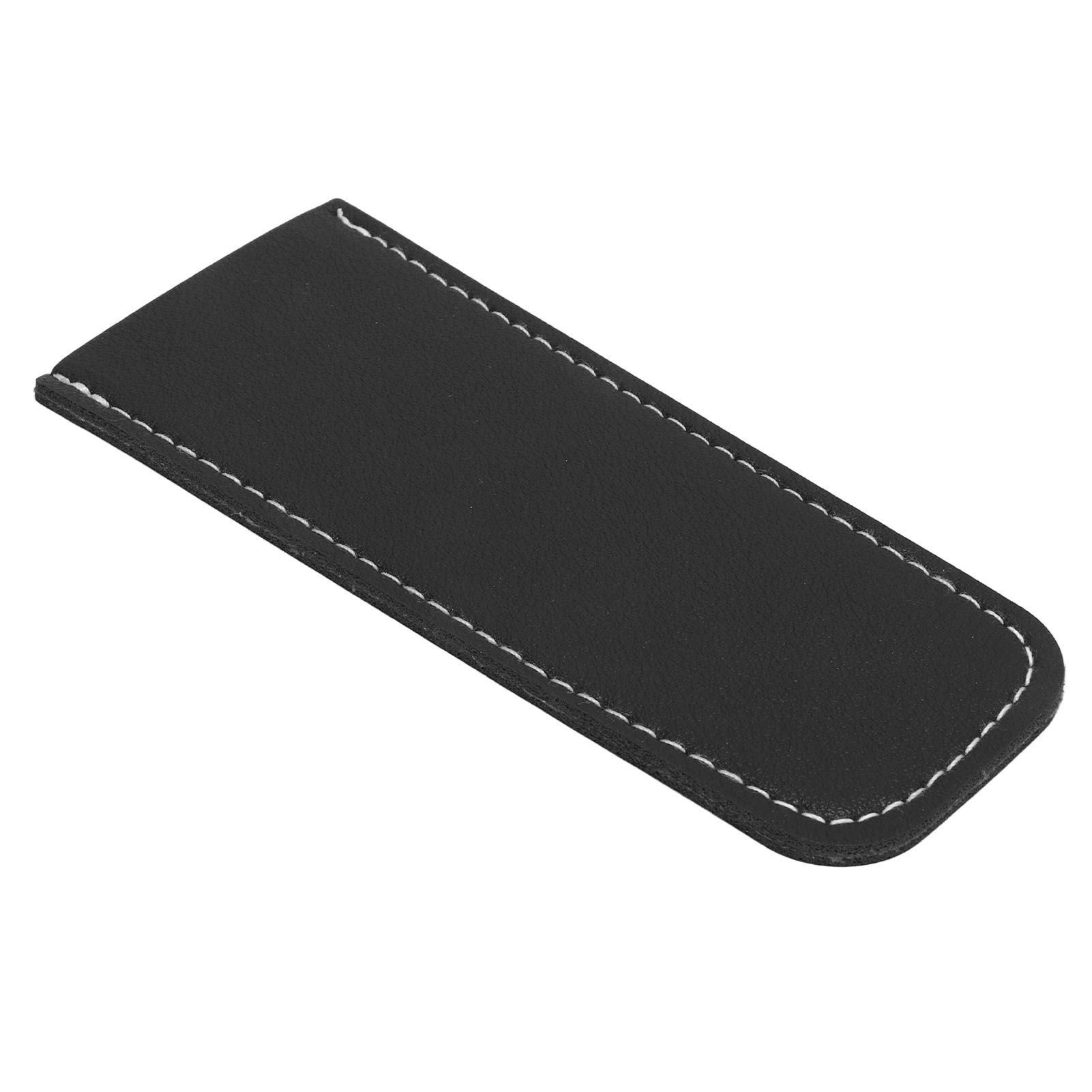 Pan Handle Cover PU Leather Anti Scald Hot Pot Holder Kitchen Cooking Accessories for Cast Iron Skillet Frying Pan Black — image 3