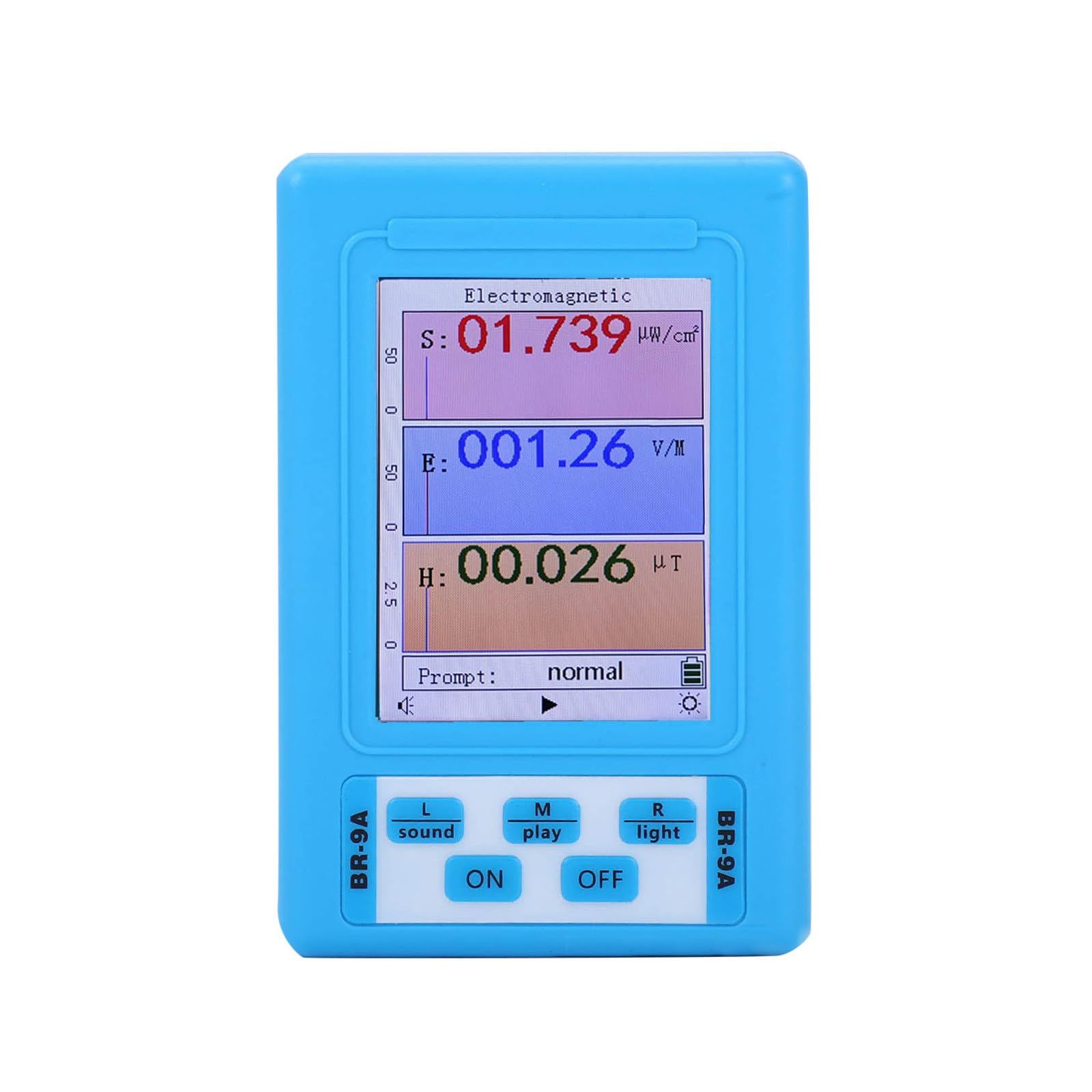 Multi Nuclear Radiation Detector Geiger Counter Radiation Detector Radiation Dosimeter with LCD Display Portable Handheld