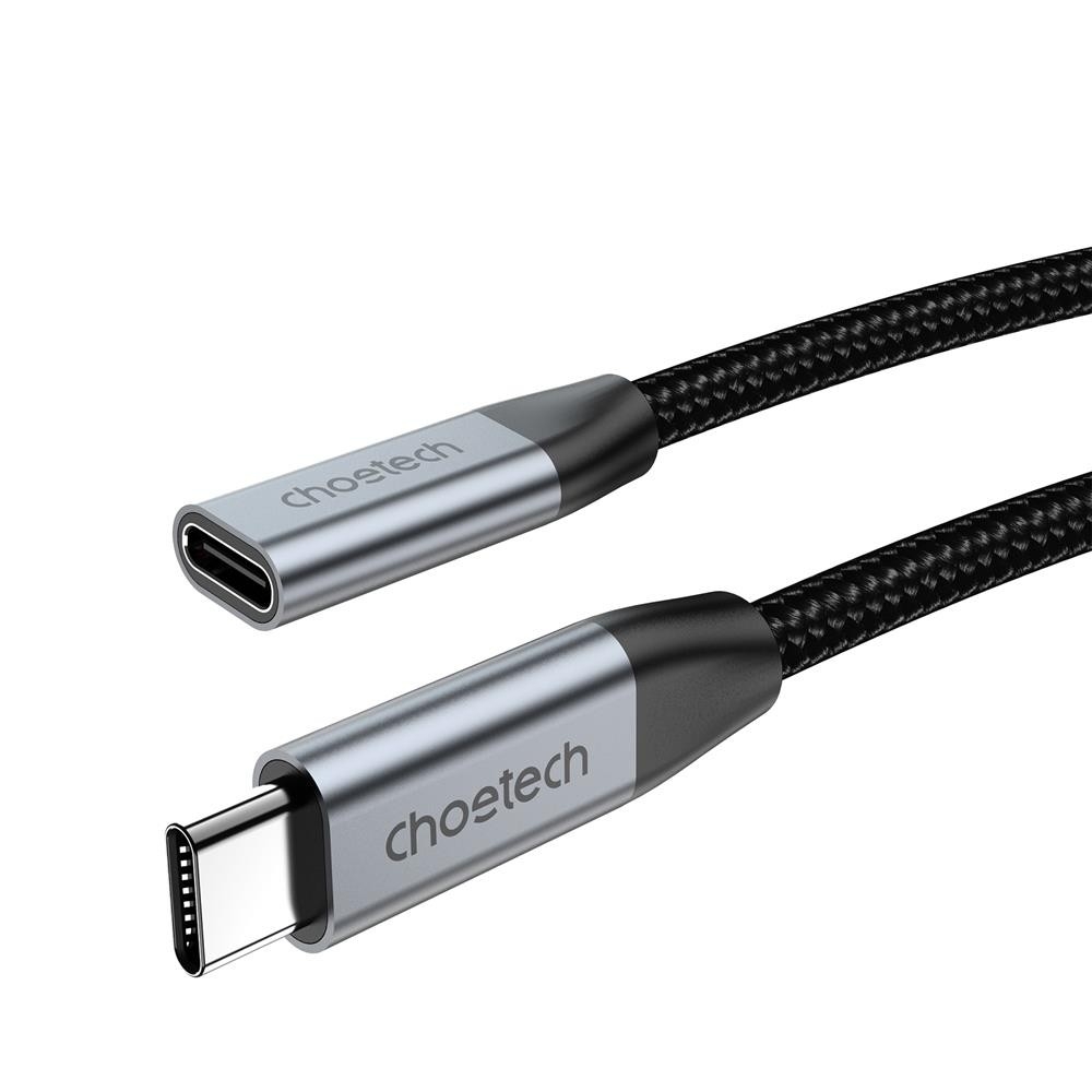 CHOETECH XCC-1039 100W Type-C Female to Type-C Male Extension Cable 2M โ image 4