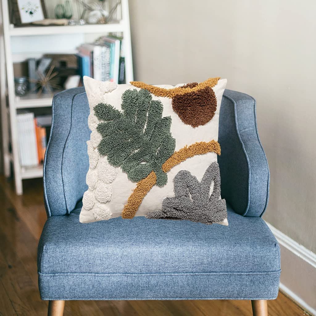 Throw Pillow Cover Bohemian Cushion Cover Decorative Cotton Boho Pillowcase for Home Bedroom Sofa โ image 3