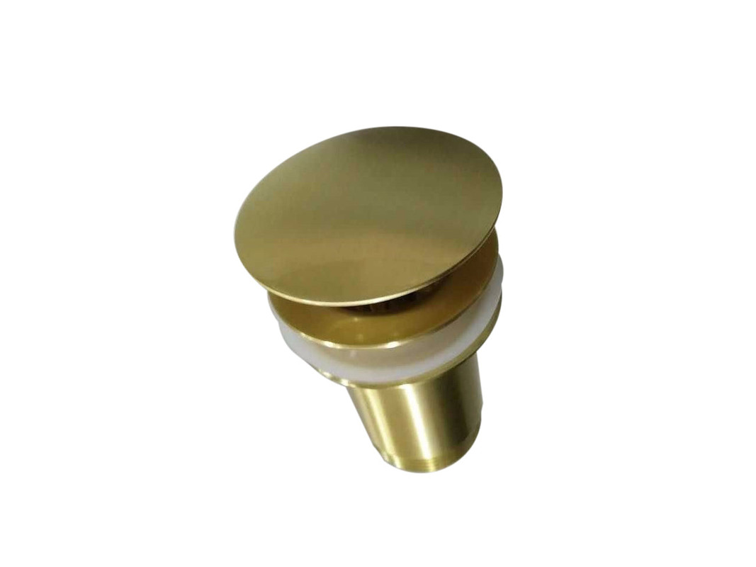 2021 new brushed Nickel Brushed stainless steel Pop Up Waste Plug 40 mm NO Overflow โ image 2