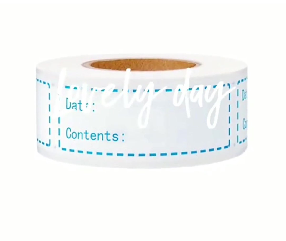 Writable Freezer Labels - 2x 150 Stickers - Label Stickers - Freezer Labels - Each 7.5 X 2.5cm - On a Roll Labels - Shelf Life Labels - Planner Stickers — image 2