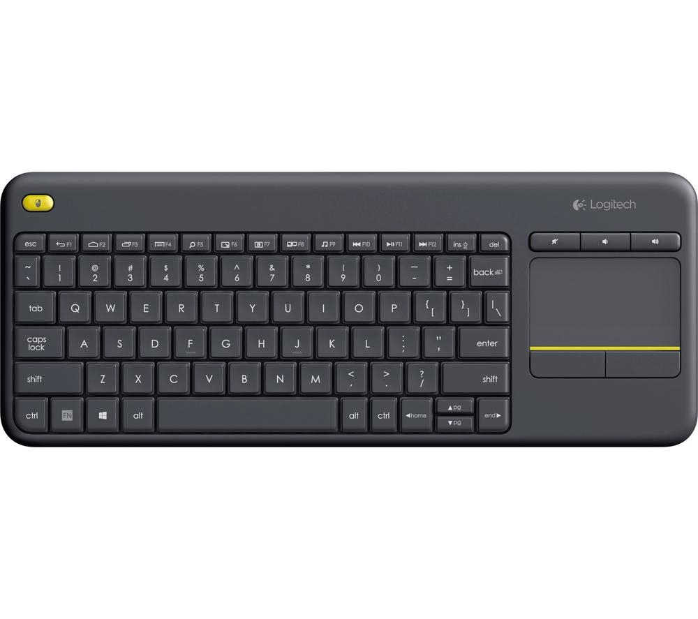 Logitech K400 PLUS Touch Wireless keyboard - Black (920-007165) โ image 3