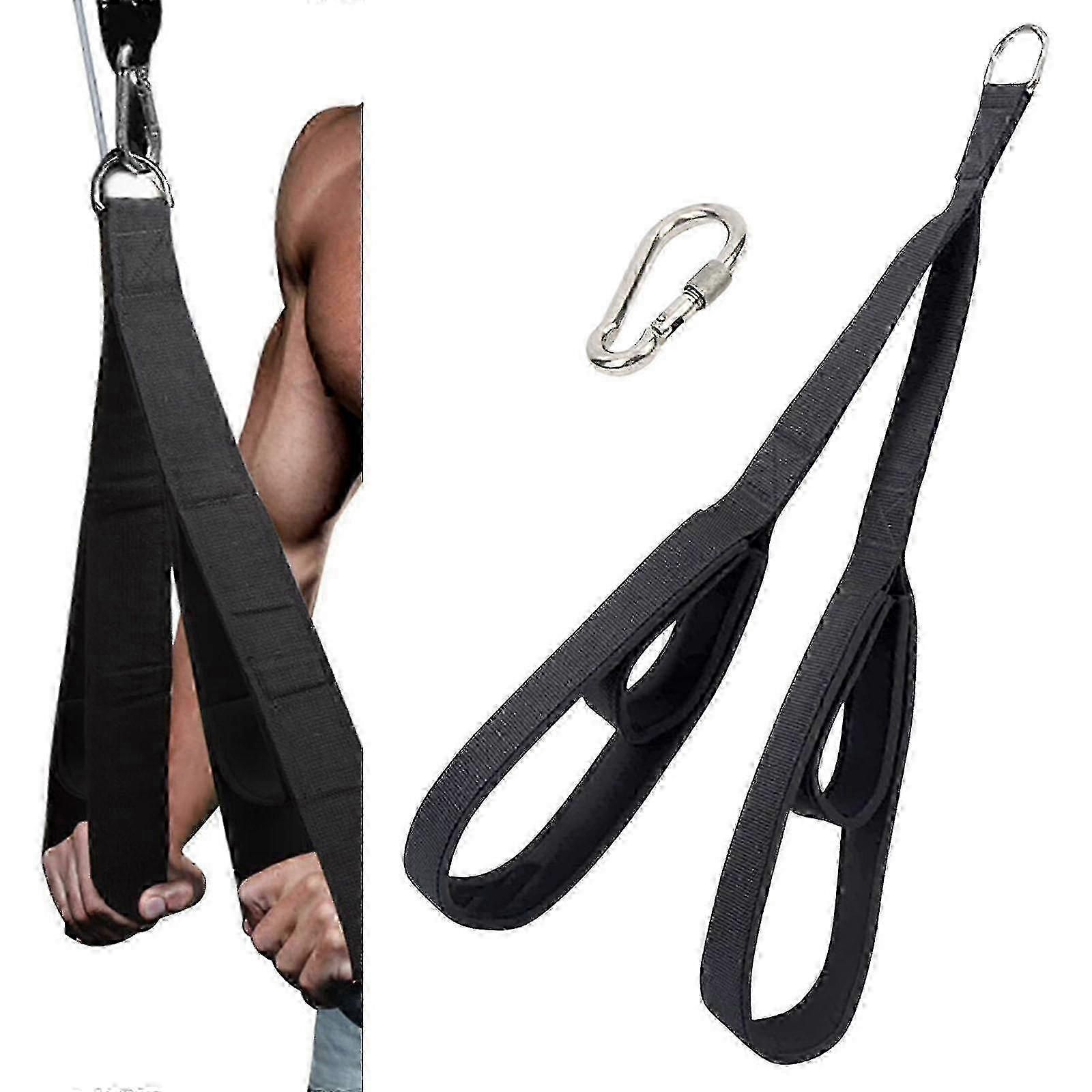Workout tricep rope - pulley system accessory for strength training โ image 3
