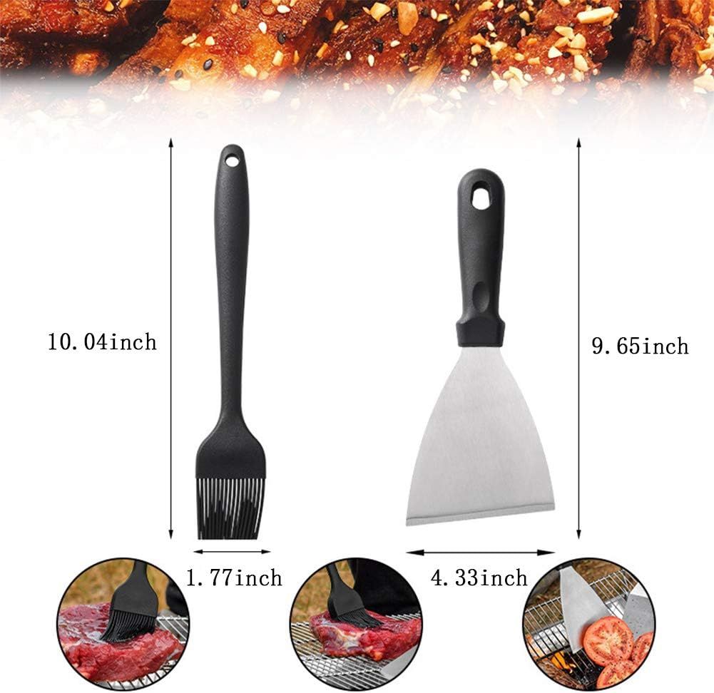 14 Piece Stainless Steel Barbecue Tool Set with Carrying Bag โ image 5