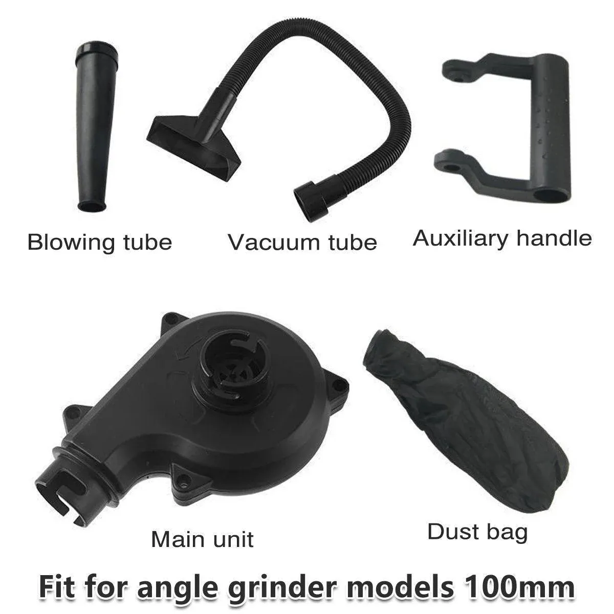 2in1 Angle Grinder Blow Dryer Suction Converter Power Tool Accessories Kit — image 6
