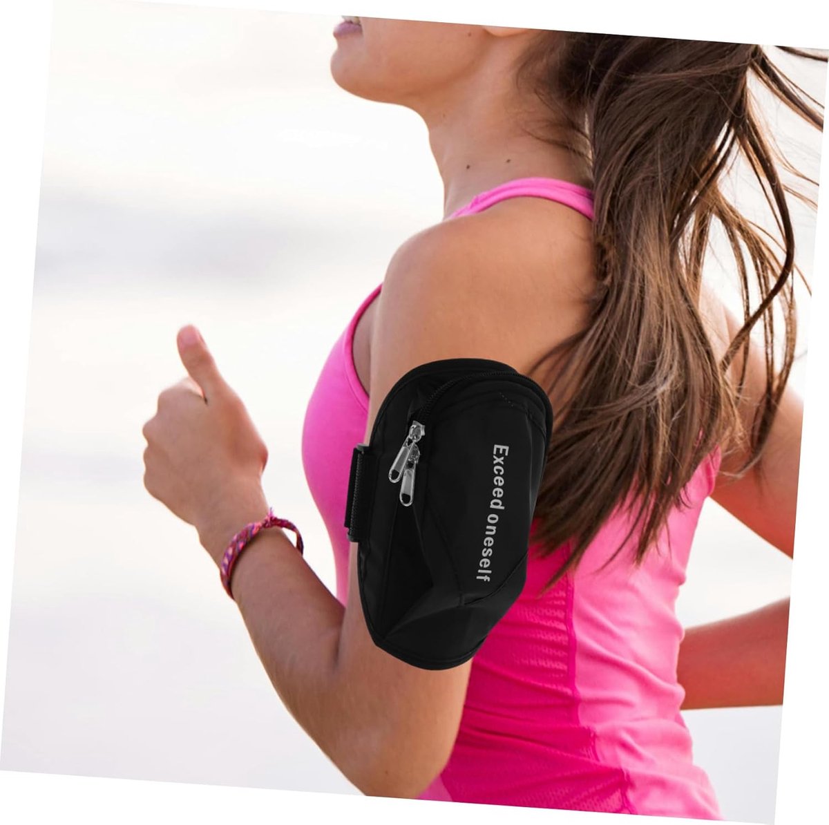 Sports Bag - Running Armband - Phone Holder for Running - Reflective Sports Accessories - With Adjustable Shoulder Strap - Suitable for Running, Camping and — image 6