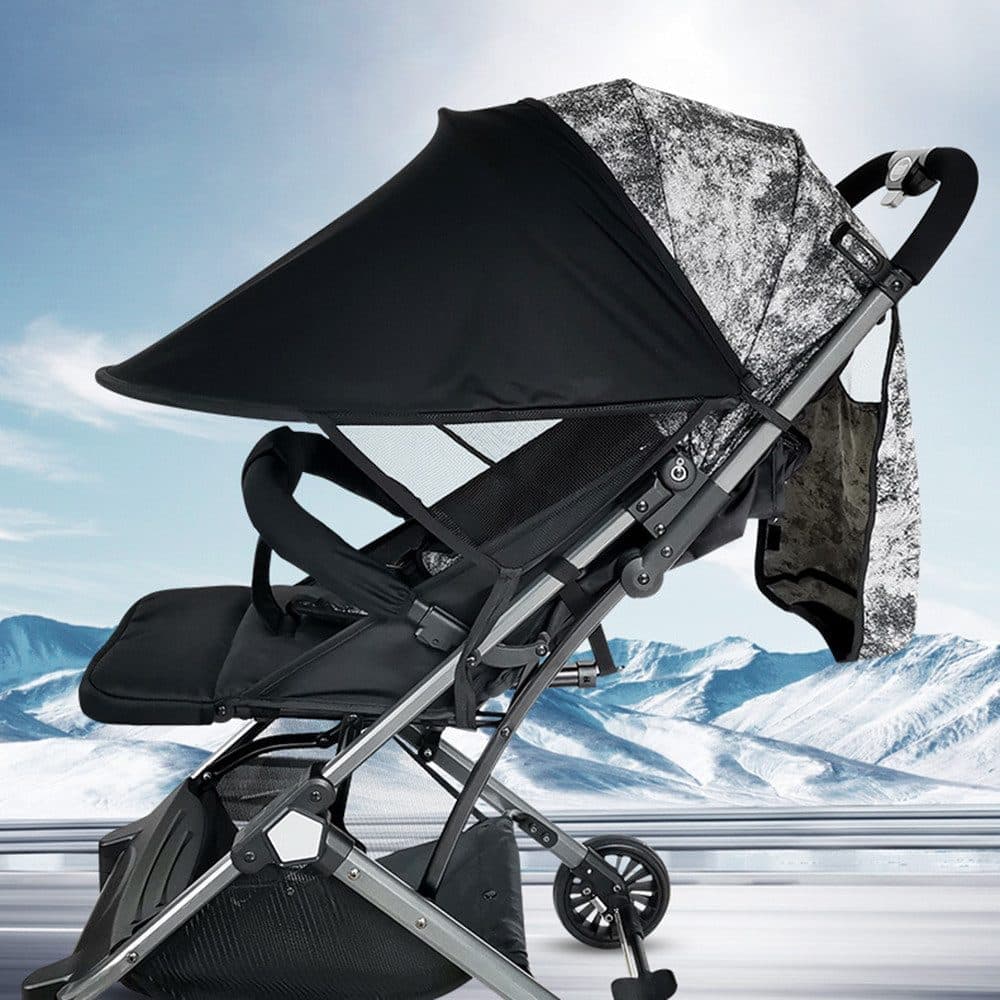 UPF50+ Stroller Cover Sun Protection Breathable Comfortable, Fits Most Strollers and Highchairs — image 3