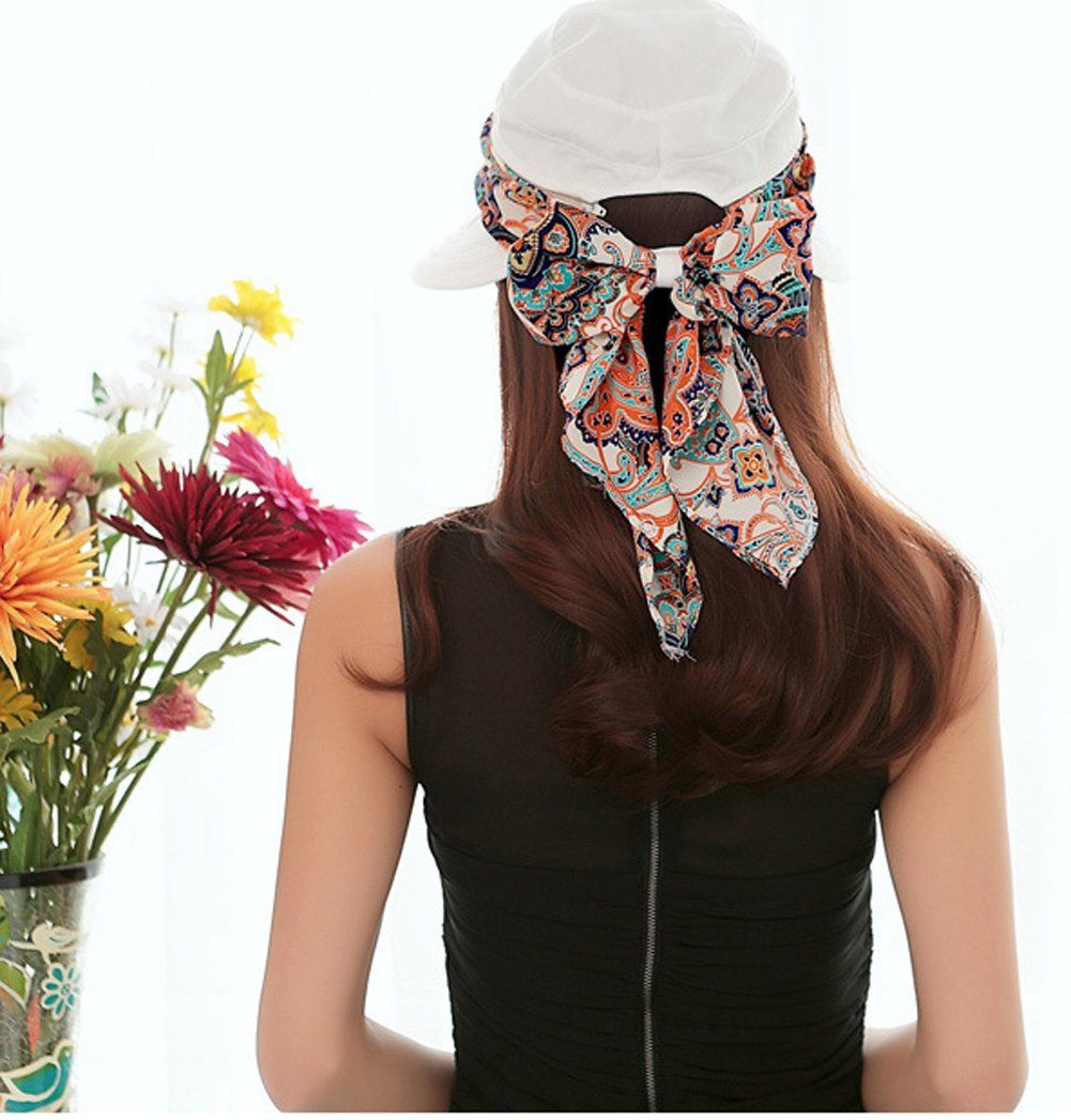 Wide Brim Sun Visor UPF 50+ UV Protection Sun Hat with Neck Protector -allow for all the outdoor activities — image 5