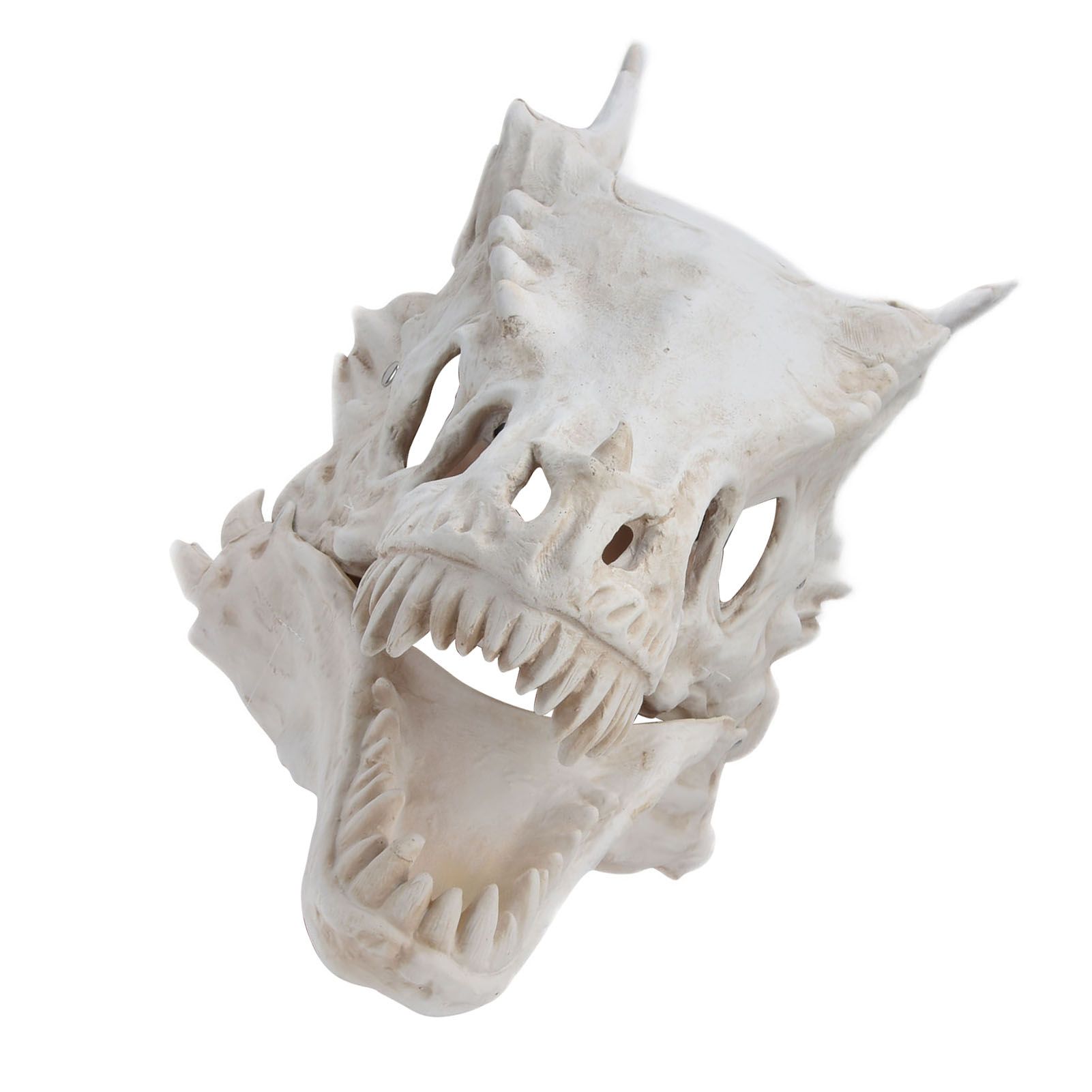 Latex Simulation Dinosaur Skull Mask Head Cover Halloween Costume Party Cosplay Props Decoration — image 4