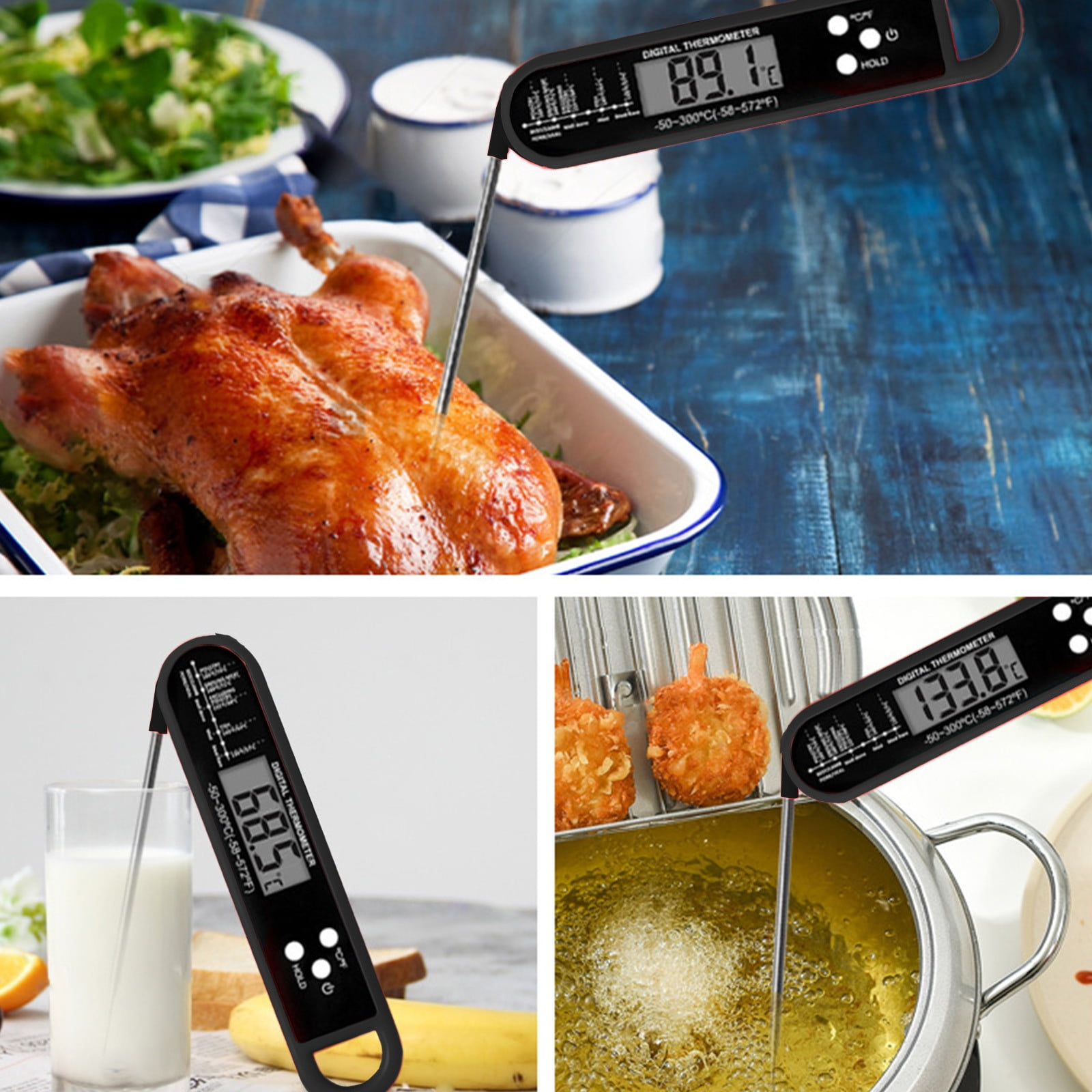 Instant Read Waterproof Food Thermometer — image 4