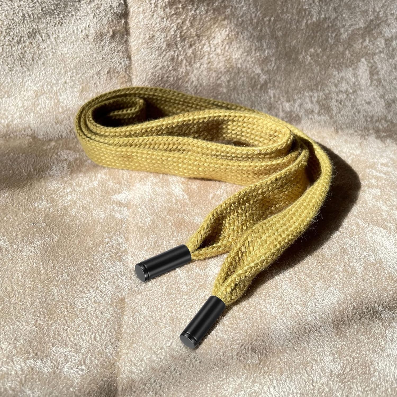 Shoelace Tips, Alloy Shoe Lace Ends Tips, Cylindrical Tip Replacement for Shoestring — image 6