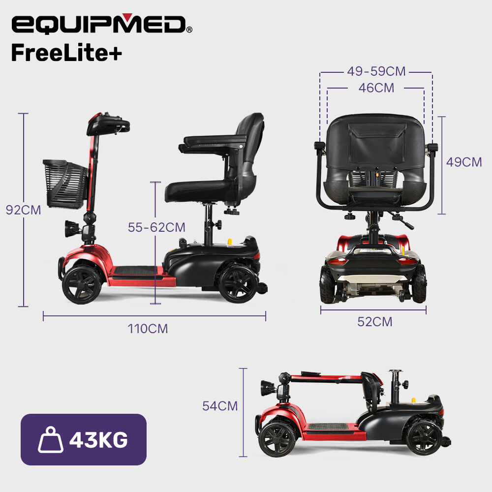 EQUIPMED FreeLite+ Electric Mobility Scooter โ image 2