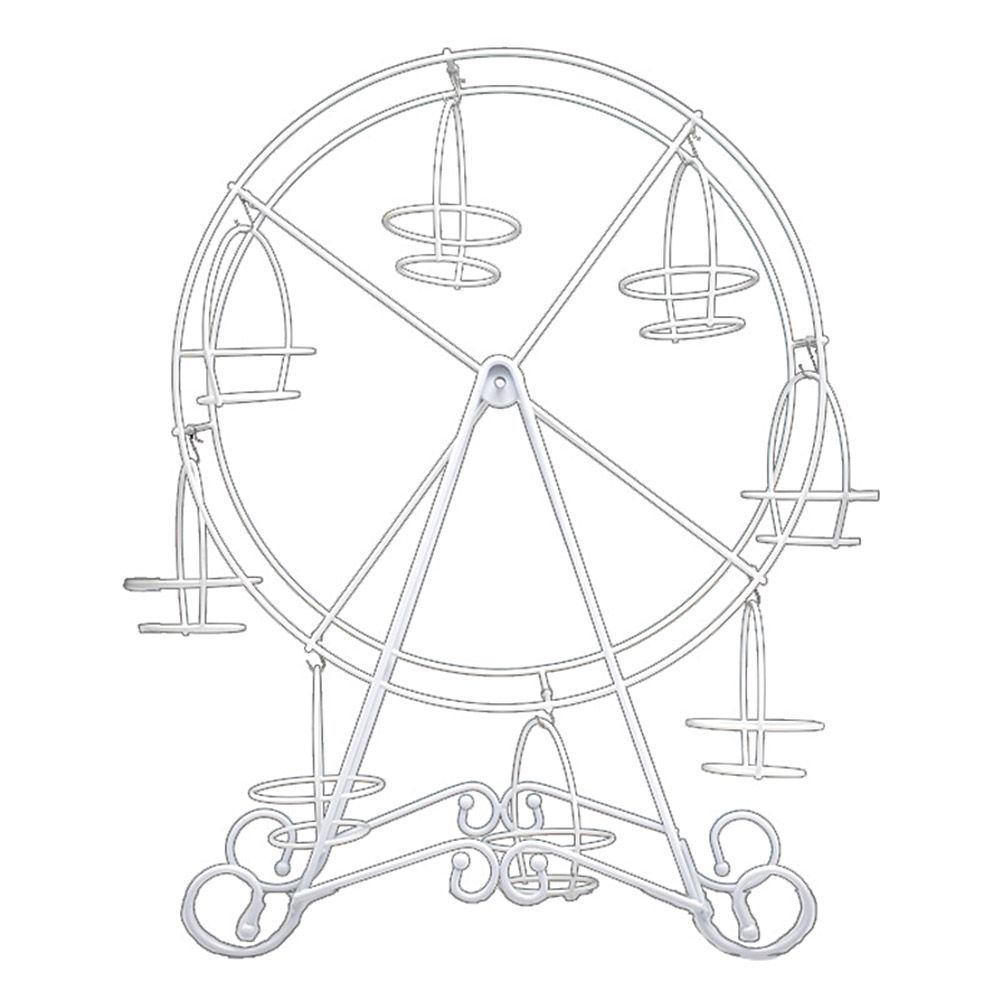 Charmed Ferris Wheel Cupcake Stand 8 Cupcakes Display Stand for Carnival and Circus Theme Party โ image 3