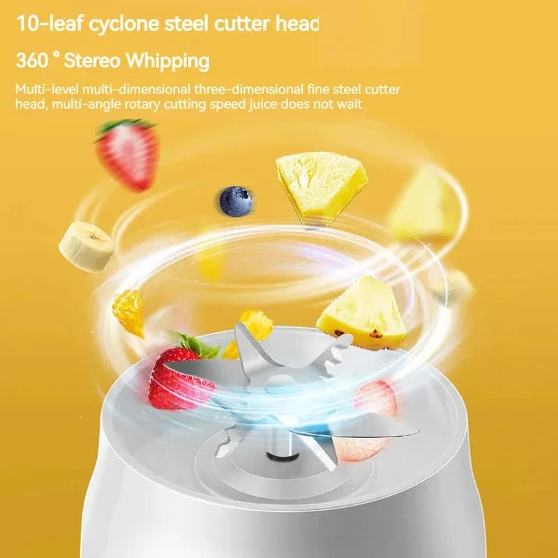 Portable Rechargeable Blender - 450ml High-Speed Personal Smoothie Maker — image 5