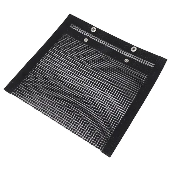 Reusable BBQ Grill Mesh Bag, Heat-Resistant Non-Stick Fibreglass Cooking Bag for Charcoal Grills and Ovens, Black, 30 × 24 cm — image 5