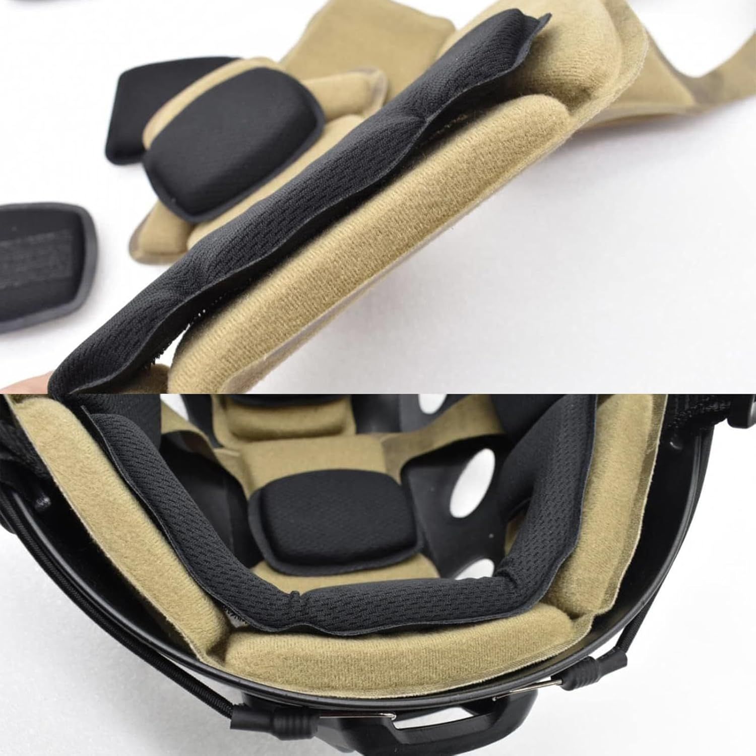 Universal Outdoor Internal Replacement Memory Foam Pad Padding Inserts Protective Mat Kits Set Accessories Compatible for Helmet — image 4