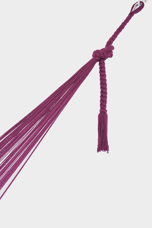 Outdoor undercover cotton Mayan Legacy hammock King size Mexican Pink — image 6
