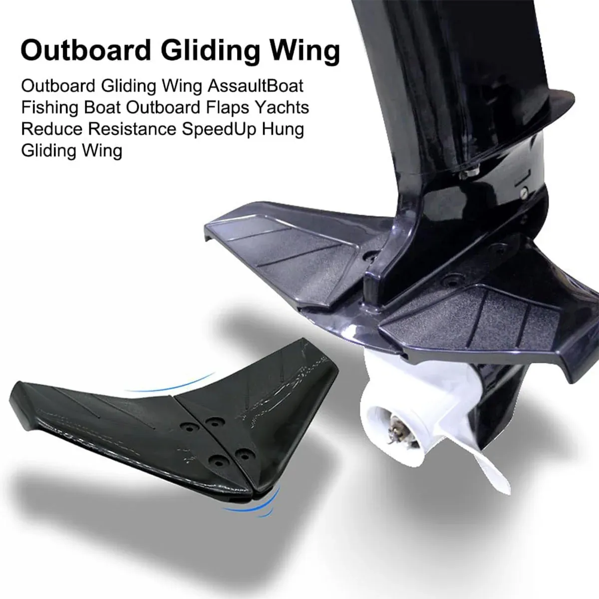 Outboard Engine Hydrofoil Stabilizer Marine Tail Wing Plate for Boat Motor Parts โ image 4