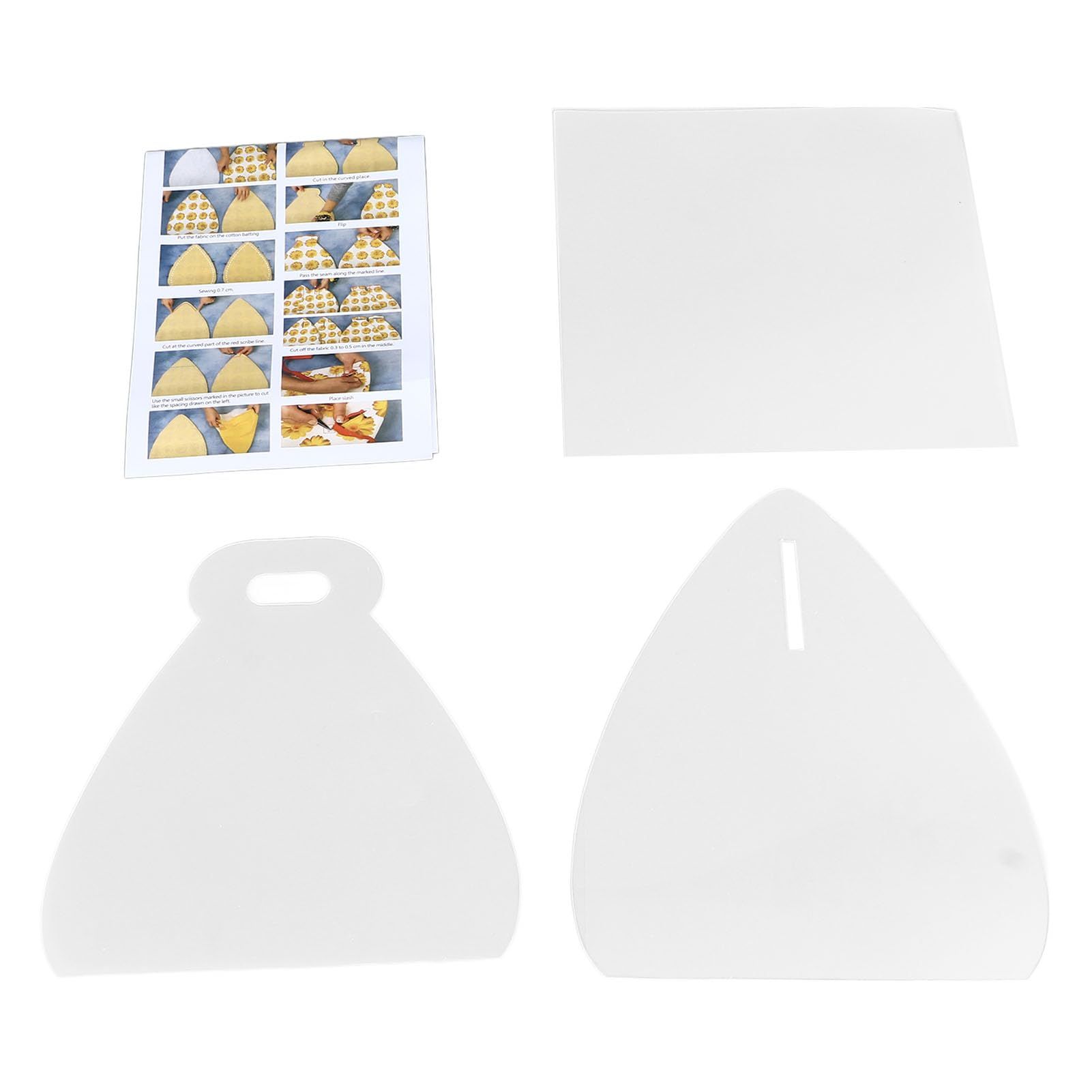 Gift Box Template Sewing Template DIY Hand Patchwork Quilting for Box Food Carrier Sewing Stencils Kit Stereoscopic Box — image 4