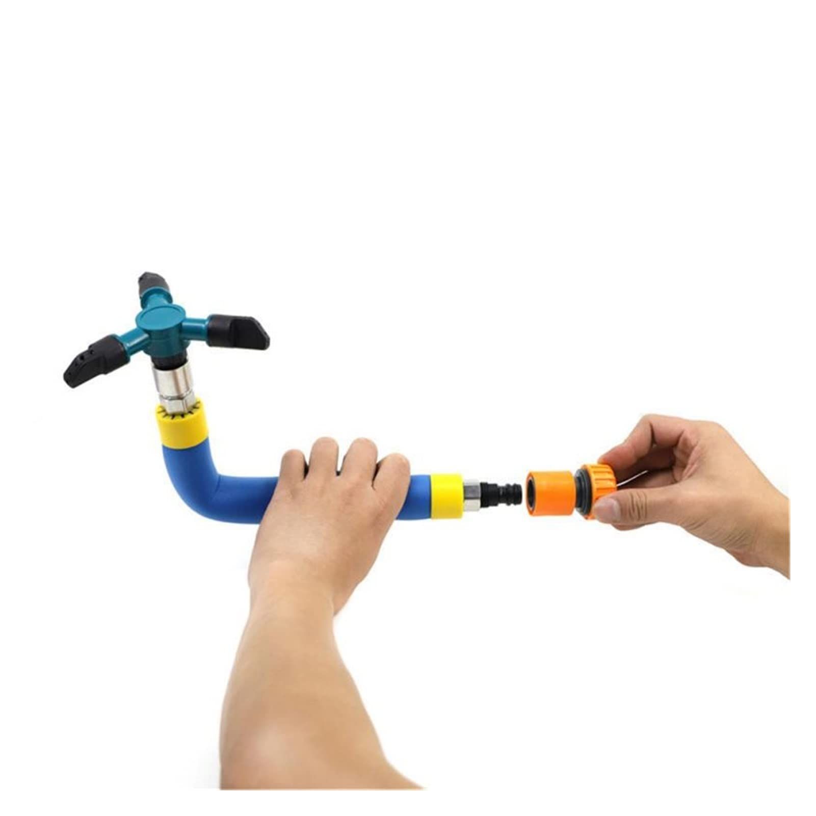 Lawn Garden Sprinkler Trampoline Sprinkler Outdoor Water Sprinkler Automatic Sprayer Outdoor Misting Misters — image 4