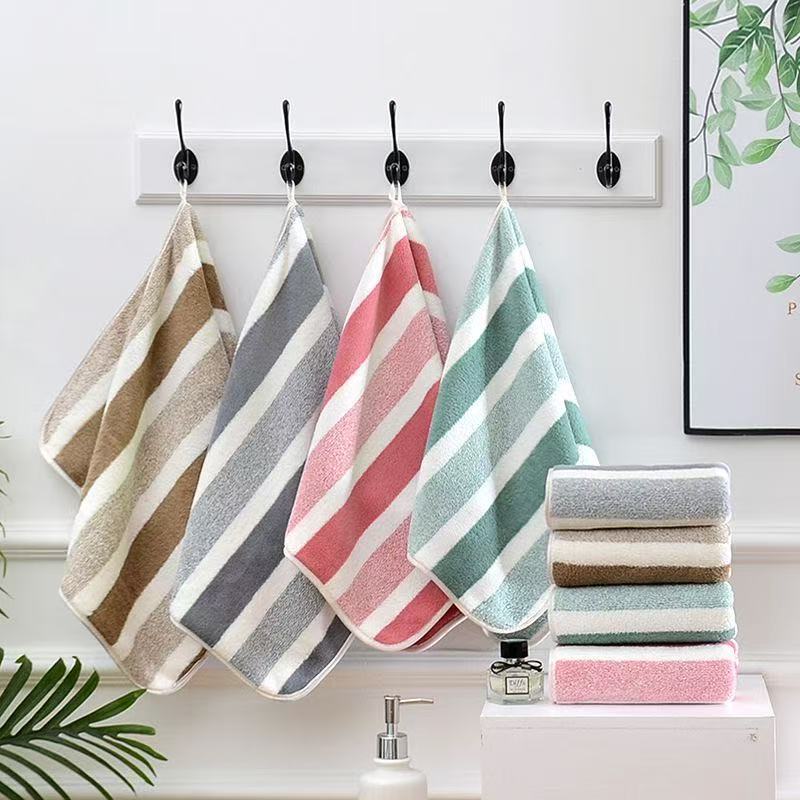 8-Piece Green Luxury Coral Fleece Towel & Bath Sheet Set - Ultra-Soft High-Density Absorbent Towels Complete Bundle — image 3