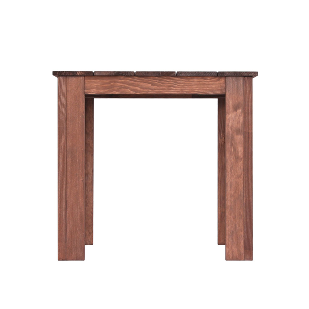 Gardeon Coffee Side Table Wooden Desk Outdoor Furniture Camping Garden Brown — image 3