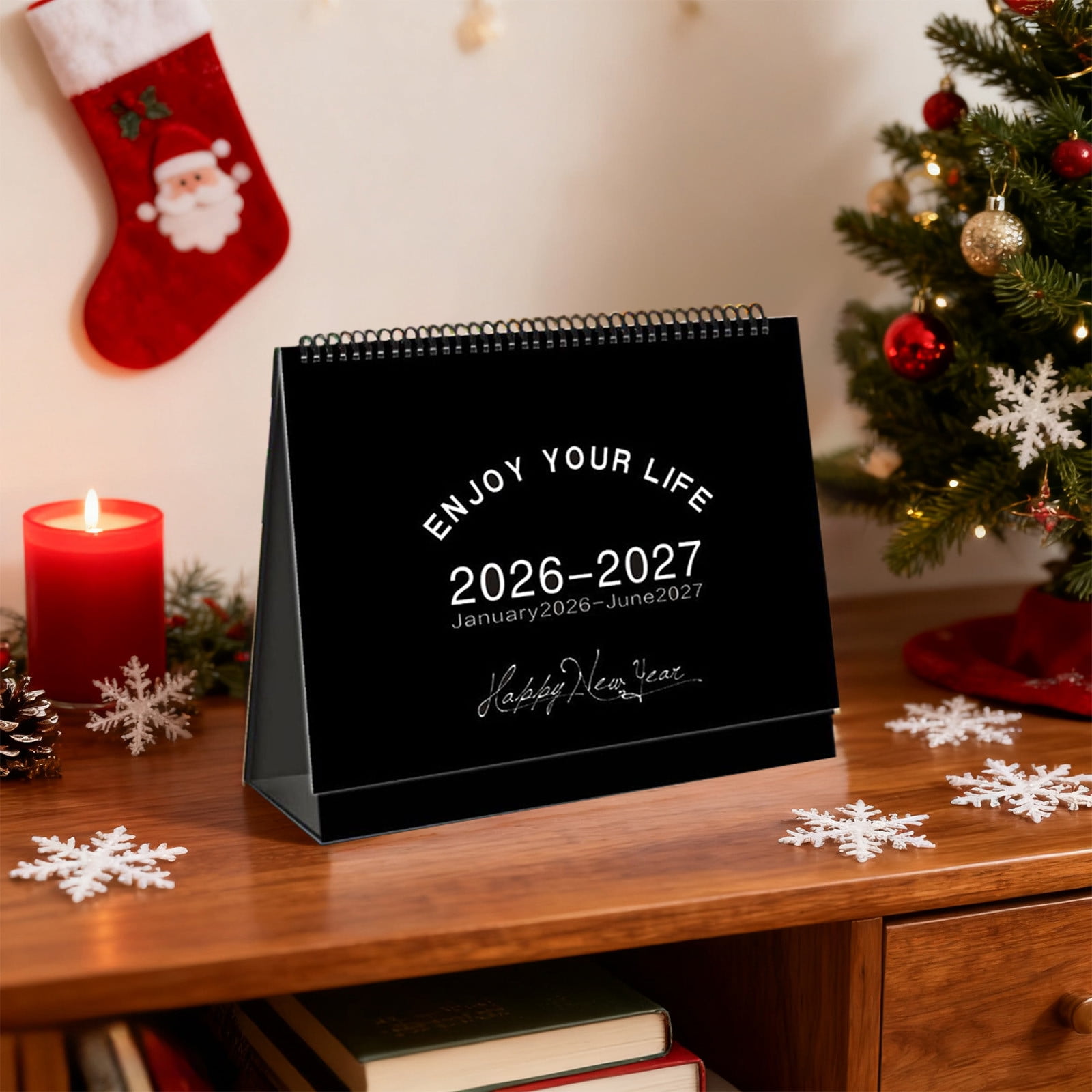 2026 Desk Calendar - 8x10 inch Desk Calendar 2026-2027, 12 Months Desk Calendar Runs From January 2026 To December 2026, Exquisite Desk Calendar 2026 Q — image 3