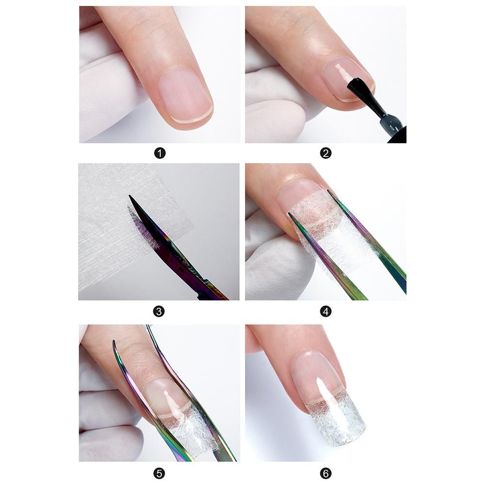 10 pcs mending fabric silk sheets โ image 4