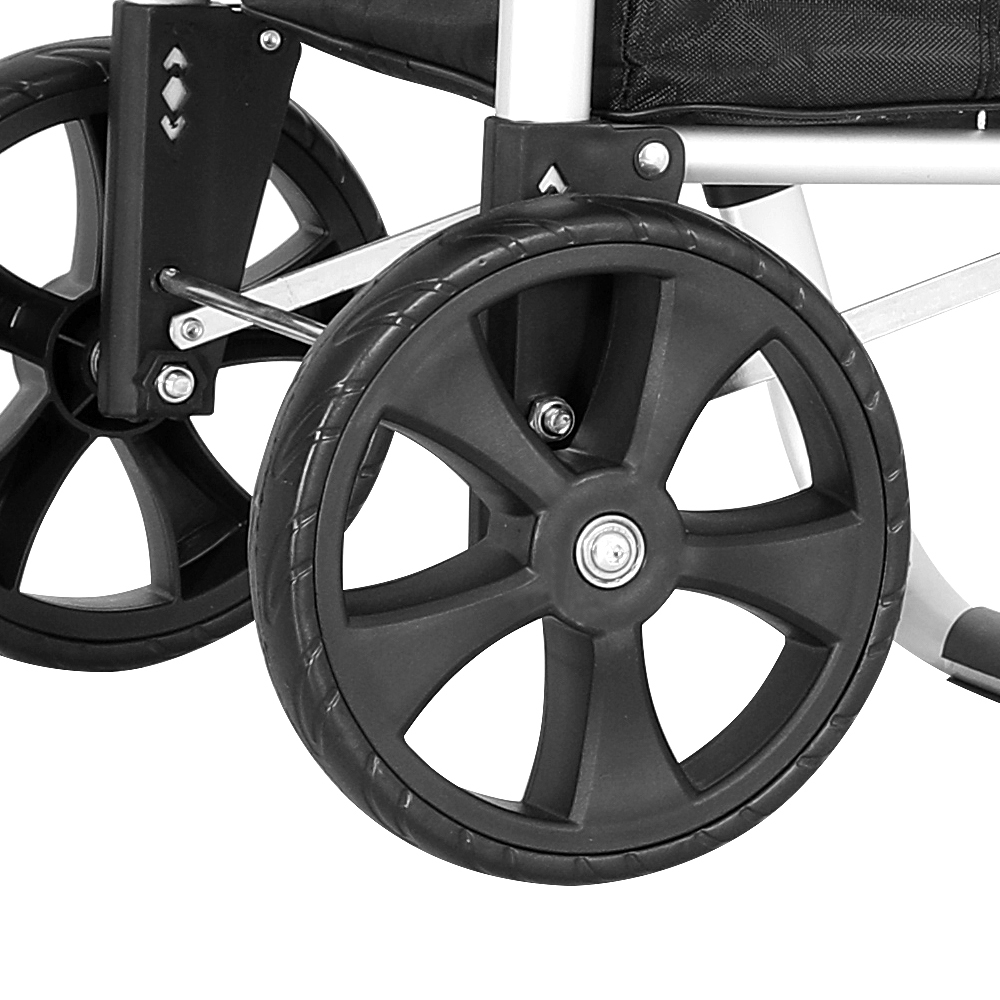 Emajin Shopping Trolley Cart Foldable 45KG Black — image 4