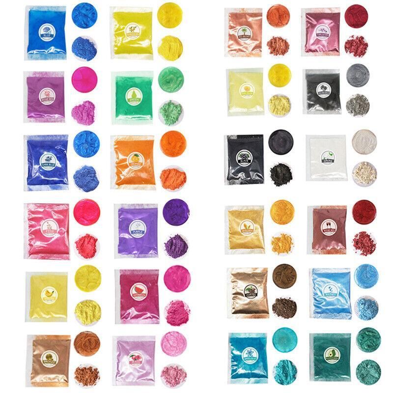 Mica Pigment Pearl Powder Resin Epoxy Premium Soaps Candle Bath Bomb Art Craft - Peach — image 3