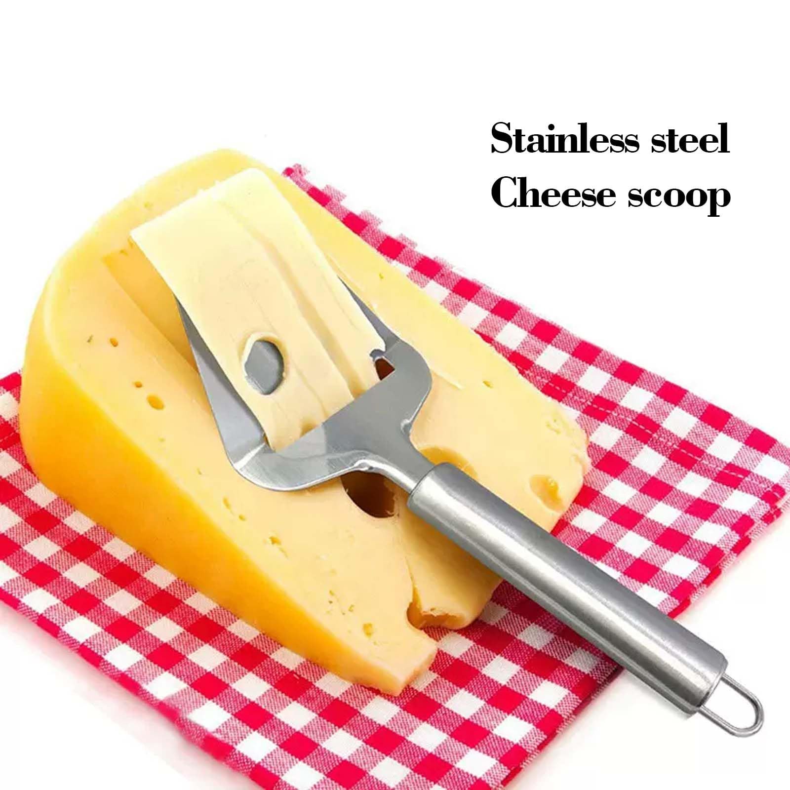 Stainless Steel Cheese Slicer for All Types of Cheese - Non-Stick Cheese Shaver - For Kitchen Cooking โ image 2
