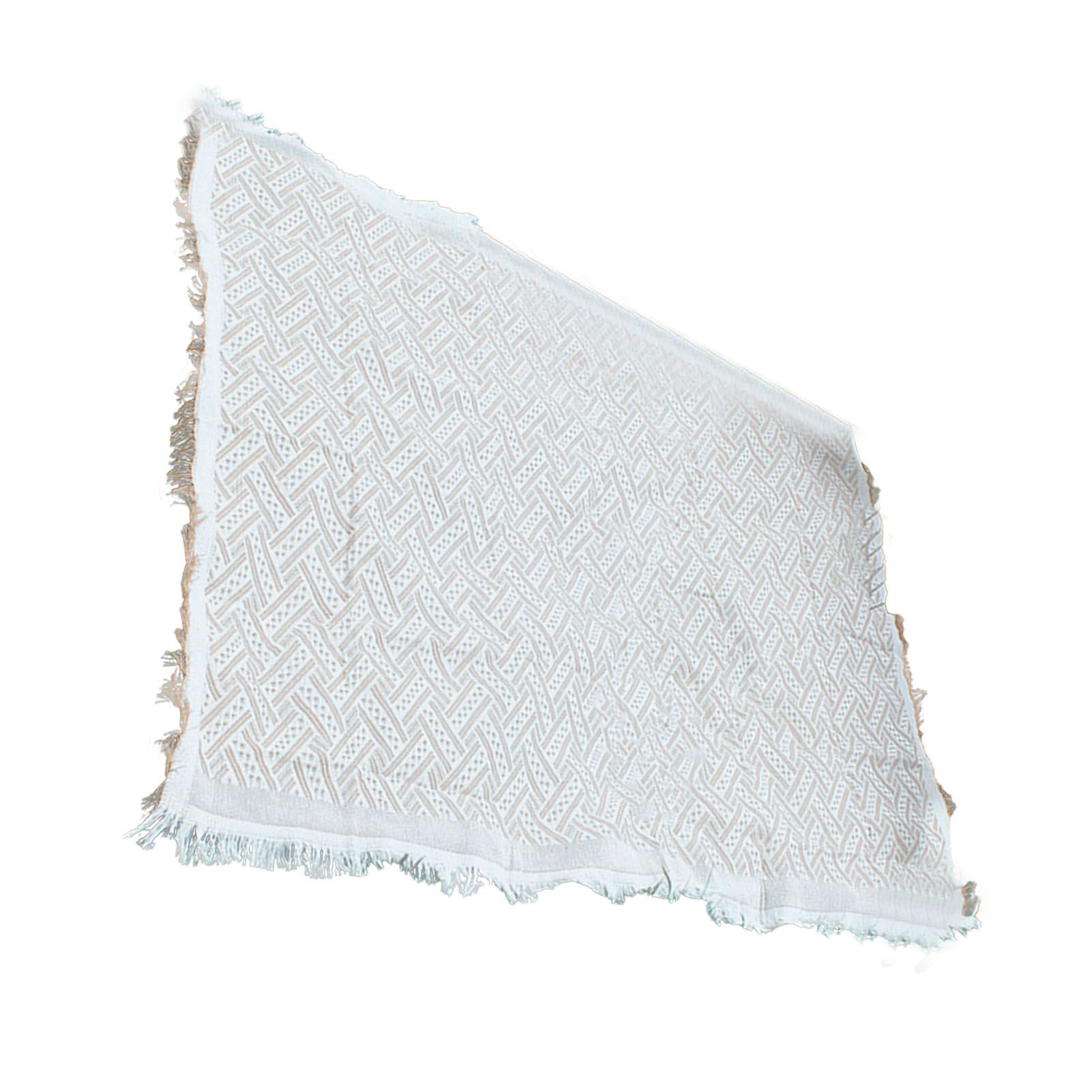 Outdoor Picnic Blanket with Fringe Cotton Soft Comfortable Simple Style for Camping Beach 180x130 โ image 4