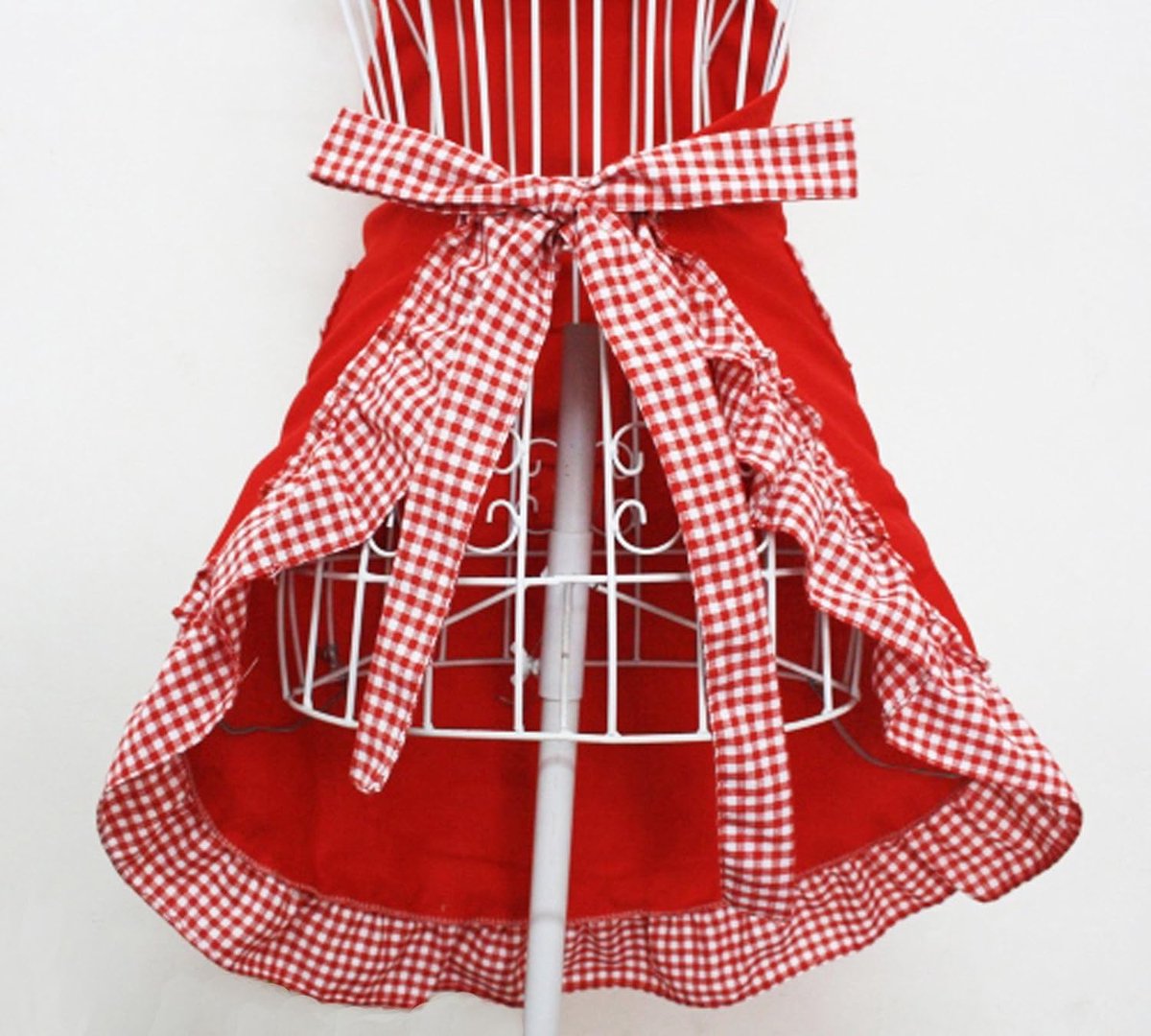 Kitchen Apron - Catering Apron - Pottery Apron - BBQ Apron - Painting Apron - Carpenter's Apron - flirty vintage aprons for womanly girls with pockets as a — image 2