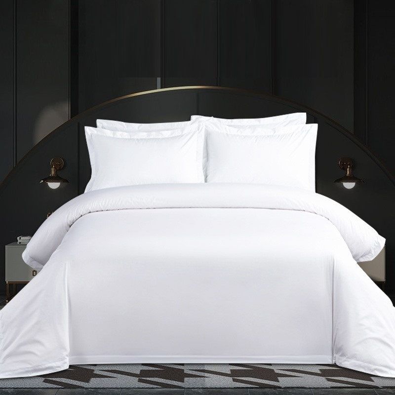 Hotel Style Quilt Cover 4 Piece Bedding Set Light luxury five-star room for white thickening 1.5 × 2.2 m sheets