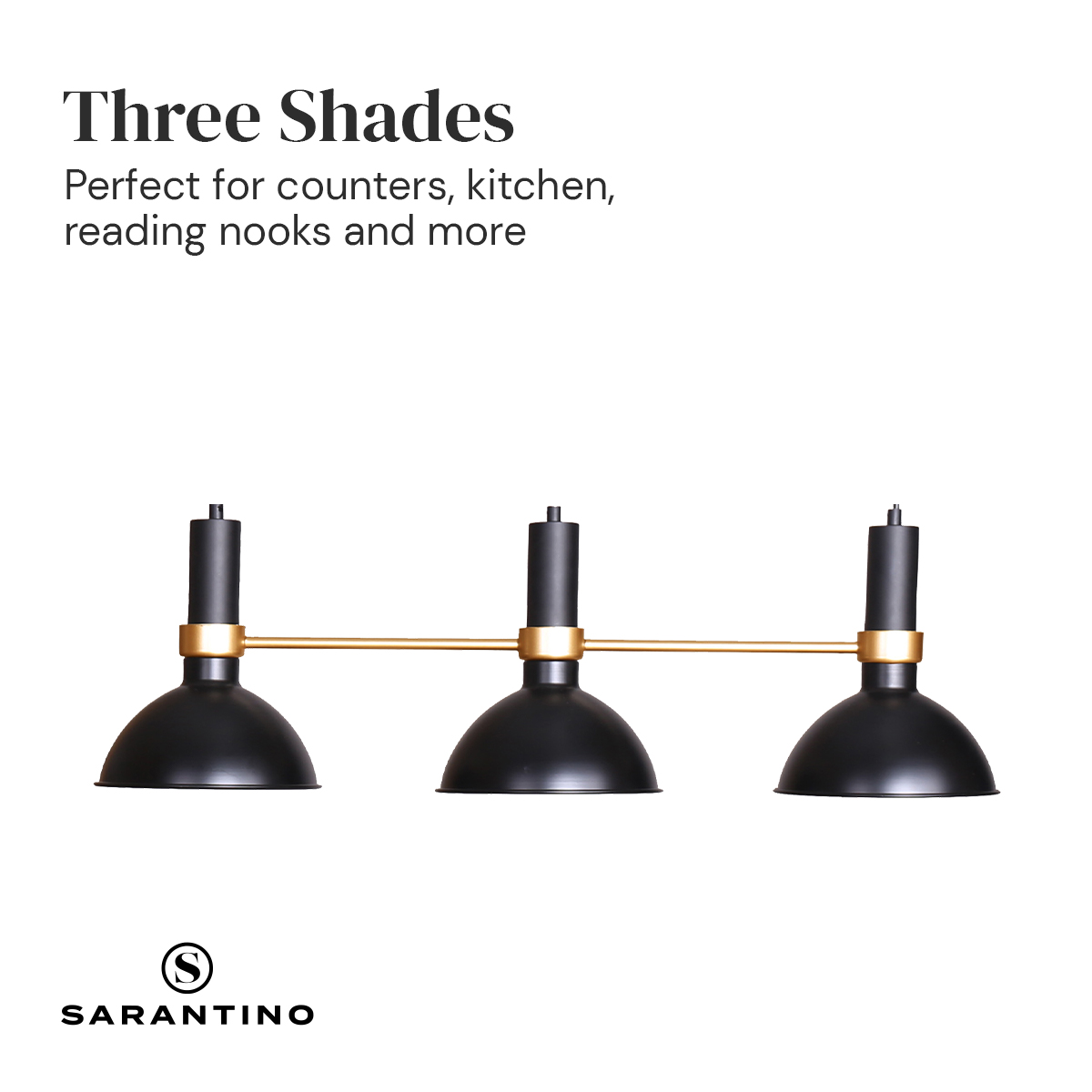 Sarantino 3-Light Hanging Pendant Lamp — image 2