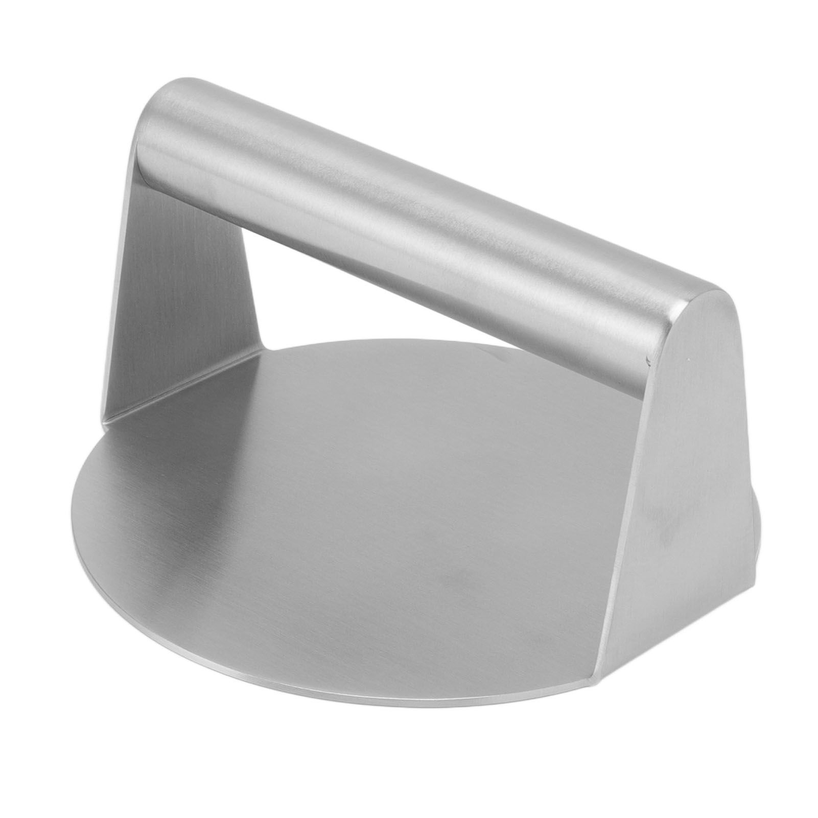 Meat Press Manual Stick Free Comfortable Handle 304 Stainless Steel Round Burger Press for Bacon Steak Grilling โ image 3