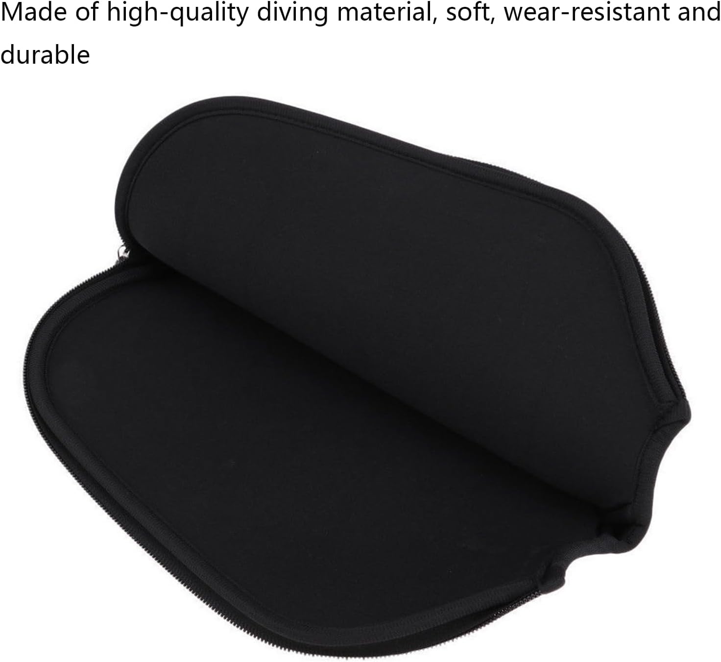 2pcs Racquet Cover for Pickleball, 8.6 x 12.2 Inch Neoprene Paddle Cover for Pickleball Racket Sleeve Storage Bag Compatible for Most USAPA Standard and — image 3