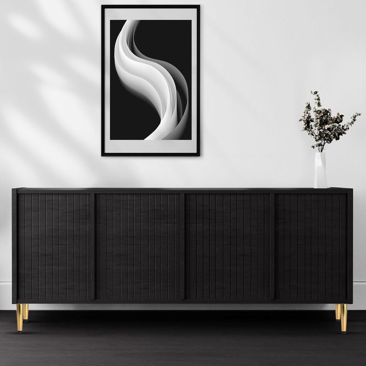 Furniture legs - 4 pieces - 15 cm - Table legs - Furniture leg - Sofa leg - Furniture legs - Cabinet legs - Furniture leg fittings - Gold - Metal - For — image 2