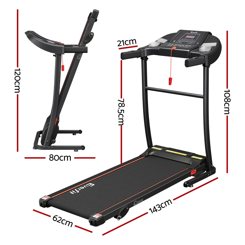 Everfit Treadmill Electric Home Gym Fitness Exercise Equipment Incline 400mm โ image 2