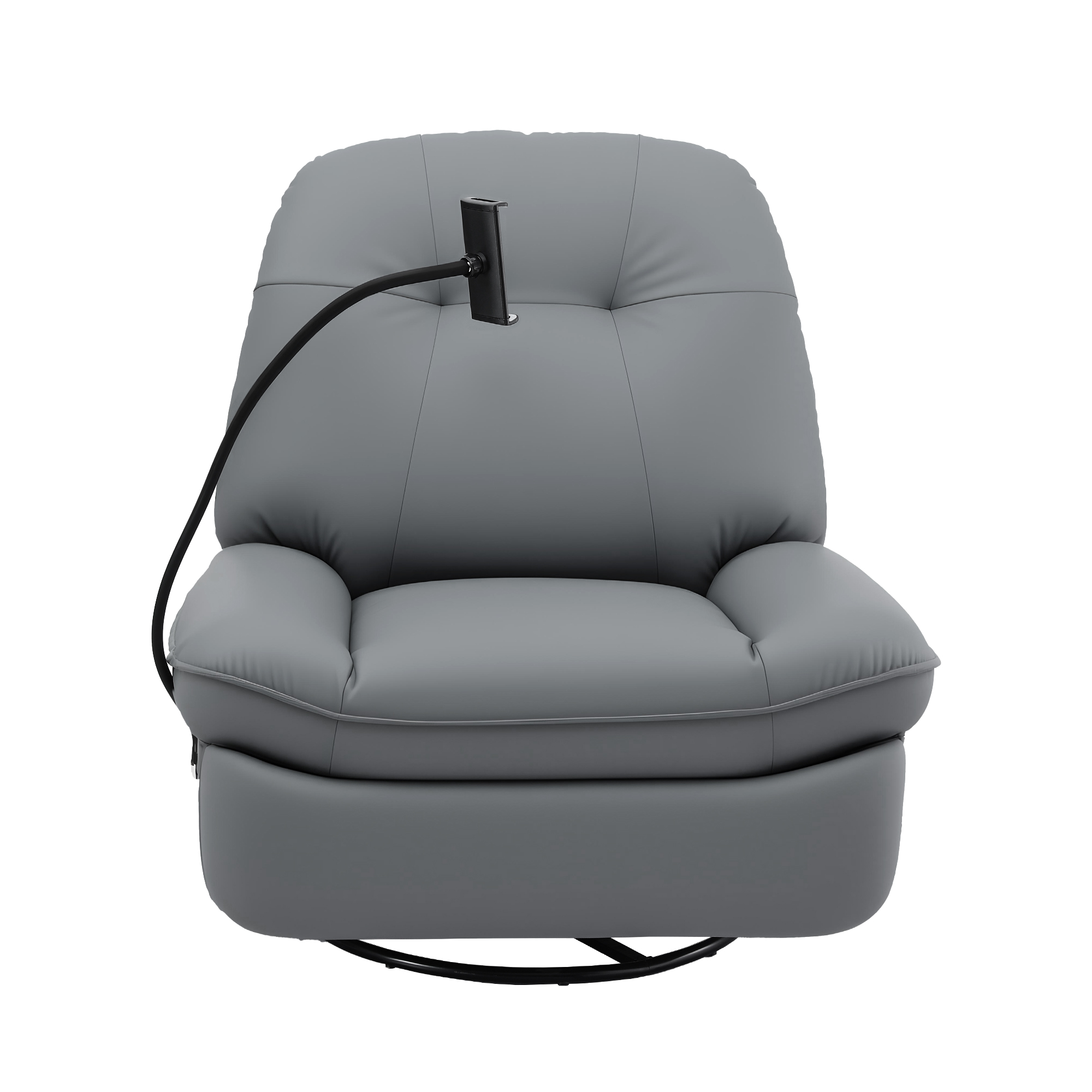 Artiss Manual Swivel Rocker Recliner with USB Ports Rocking Chair Nursery Sofa Lounge — image 3