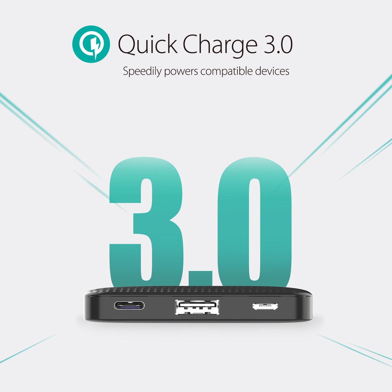 Ravpower RP-PB094 Super Slim Powerbank 10000mAh, PD 18w, QC3.0 โ image 2