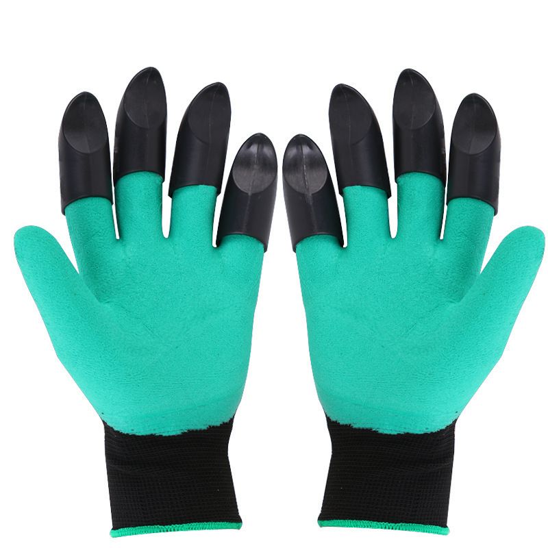 Claw Gardening Gloves for Planting, Garden Glove Claws Best Gift for Women and Man Gardening dipped rubber protective gloves