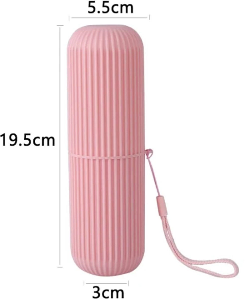 4-Piece Pack - Travel Toothbrush Holder - Portable - Travel Mouthwash Cup - Multifunctional Storage Box — image 5