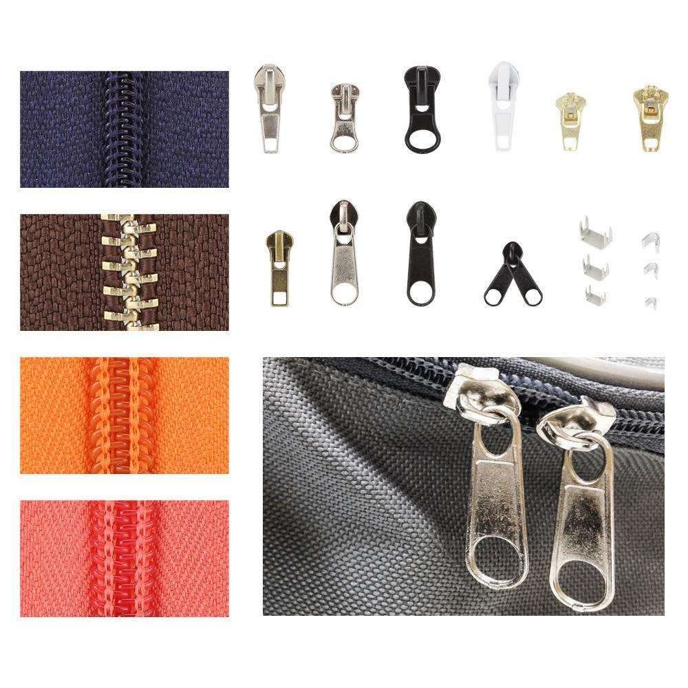 84 Pieces Universal Zipper Replacement Repair Kit, MultiColor โ image 5