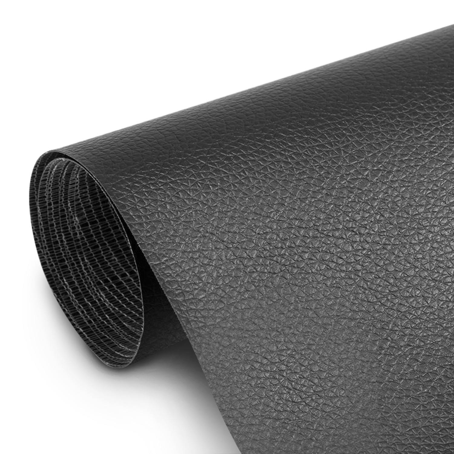 Self-adhesive repair patch artificial leather 50x138 cm Black Variety