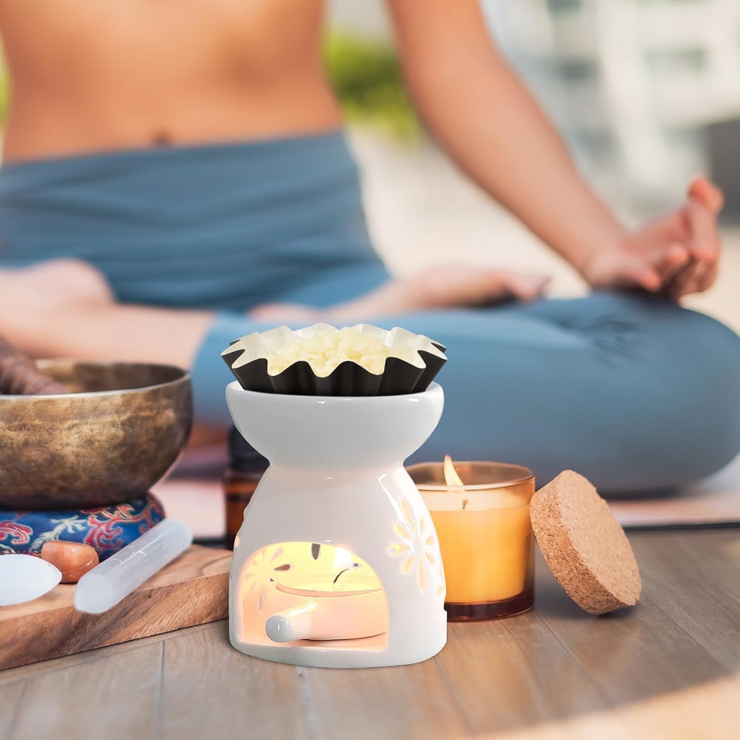 70P Wax Melt Liners, Reusable Wax Warmer Liners for Any Wax Cubes, Leakproof Wax Melt Cups for Scented Candle, Plug in Warmers, Electric Wax Melters and Wax โ image 6