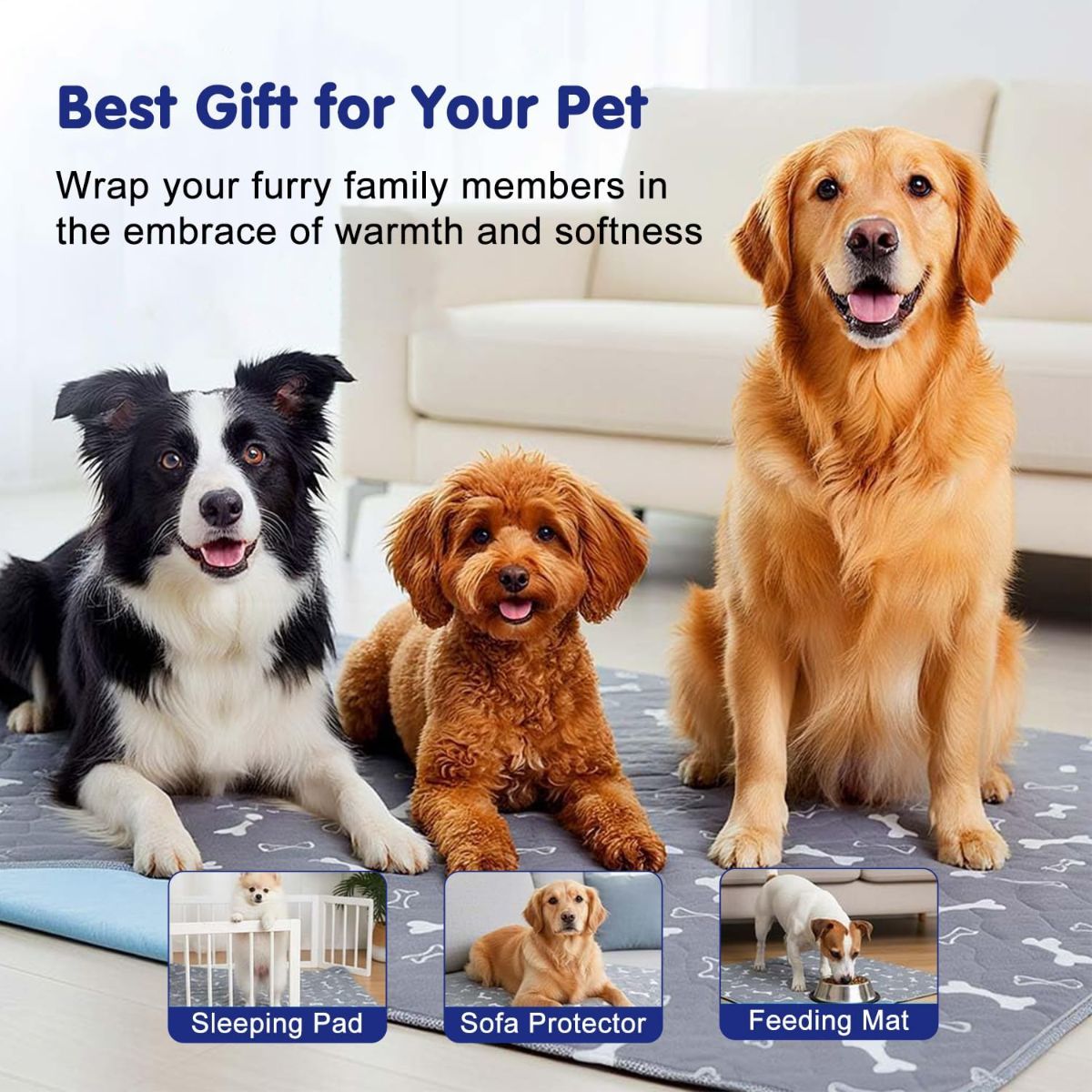 Pee Pads with Pheromones, Elite Pads for Cats, Washable Pee Pads for Dogs, Leak-Proof & Anti-Slip Pet Training Pad for Home & Travel - Brown โ image 5