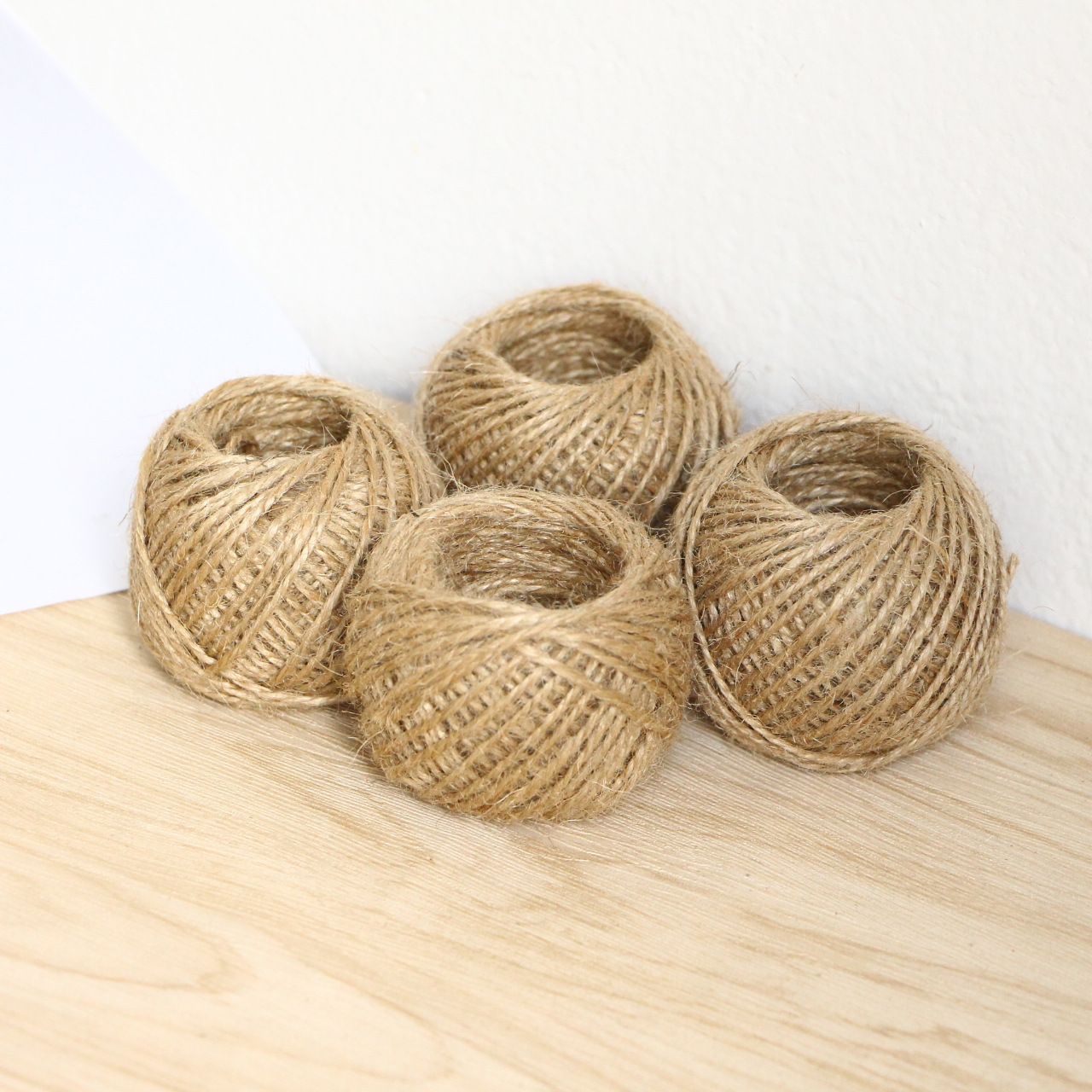 4 pcs Natural Jute Twine1.5mm Gift Wrapping String DIY Rope Garden Twine Cord for Arts Crafts and Gardening Applications โ image 5